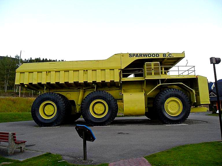 Kanada Sparwood Truck
