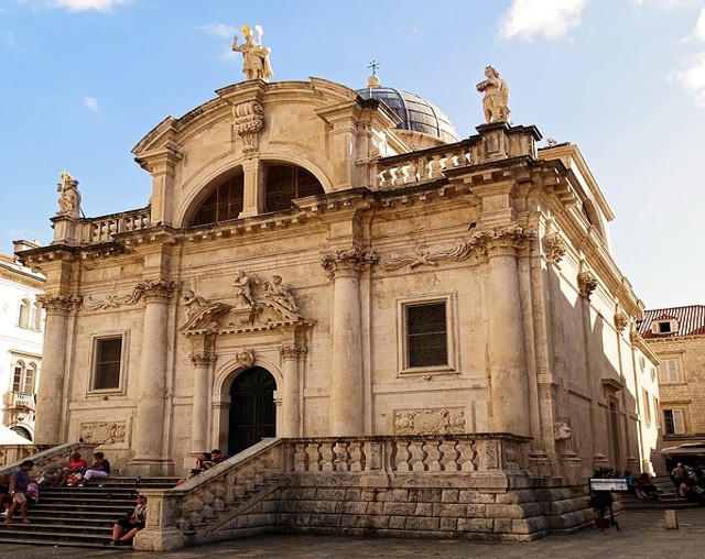 Dubrovník katedrála Velká Gospa co navštívit a vidět v Chorvatsku