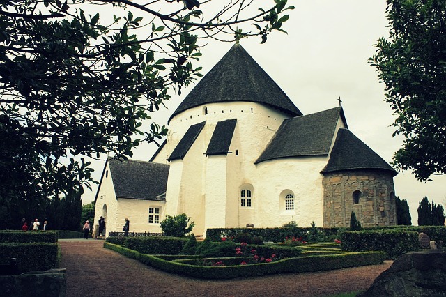 Osterlars kostel Bornholm