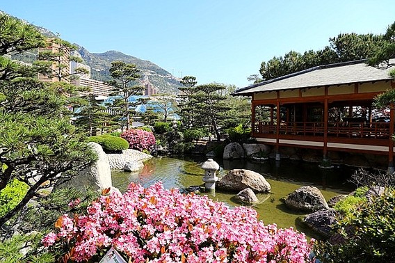 Japonská zahrada Monako Co navštívit a vidět v Monaku, Monte Carlu