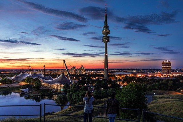 Mnichov Olympijský park co navštívit a vidět, turistické atrakce, průvodce Mnichov