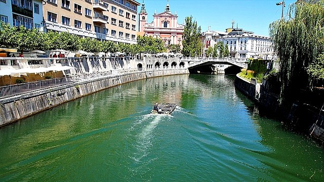 Slovinsko, Lublaň, Trojmostí, co navštívit a vidět v Lublani