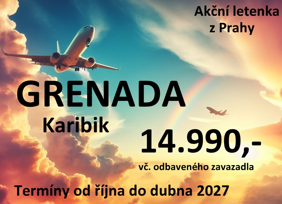 akční letenka Grenada