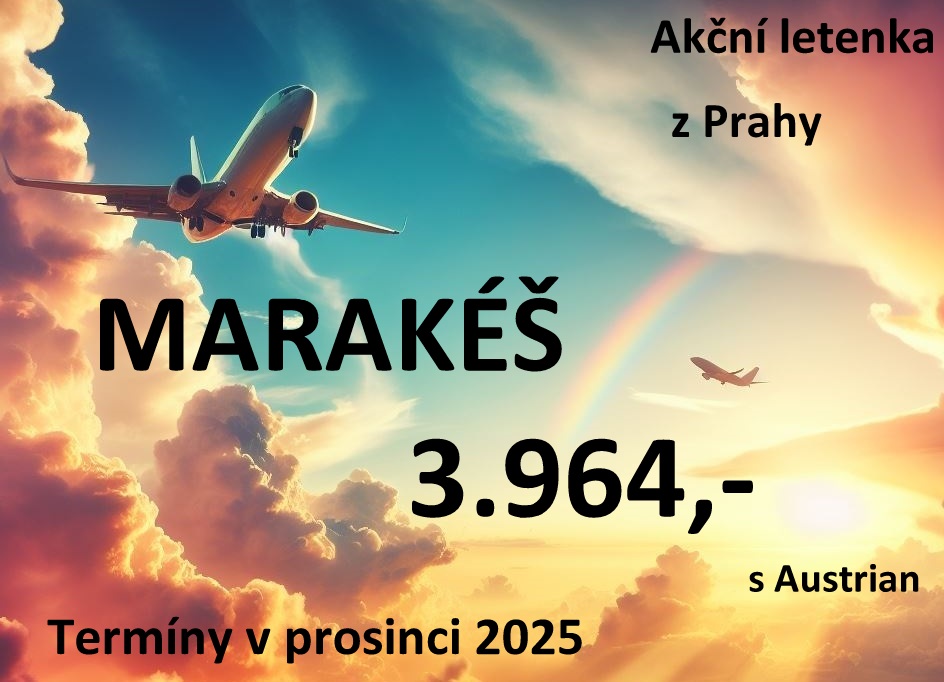 letenka Marakéš