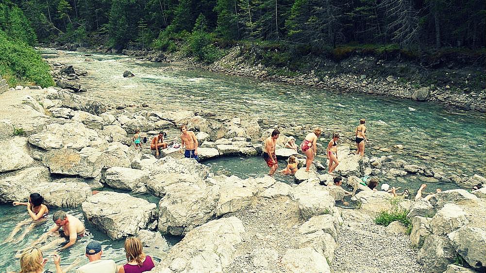 Kanada Lussier Hot Springs