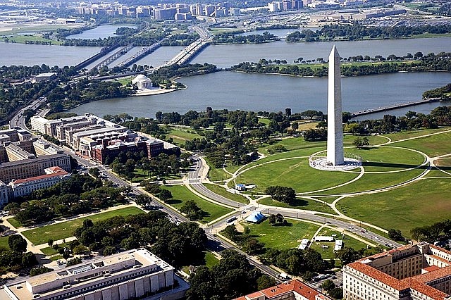 Washington Obelisk Washingtonův památník co navštívit a vidět, průvodce, turistické atrakce