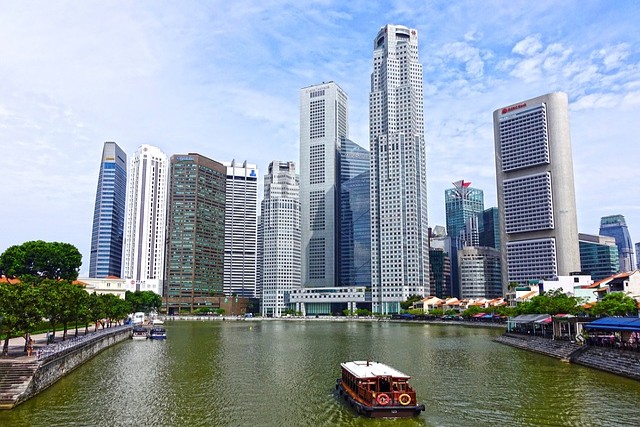 Singapur Finanční čtvrť