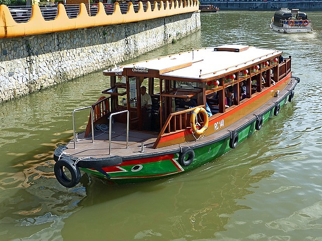 Singapur River lodě