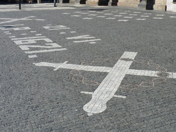 Praha Staroměstské náměstí kříže místo popravy českých pánů co navštívit a vidět