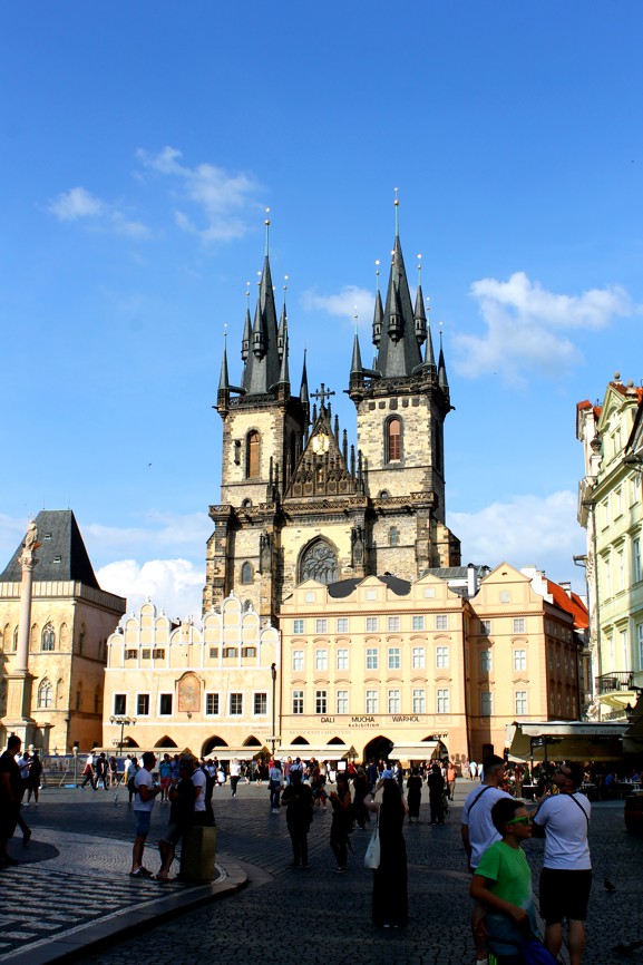 Praha Staroměstské náměstí týnský chrám co navštívit a vidět
