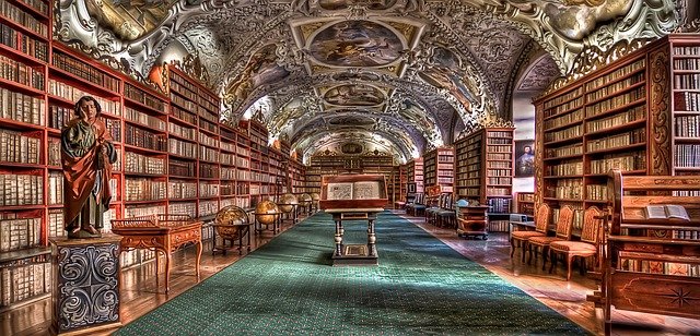Praha Strahovský klášter knihovna co navštívit a vidět