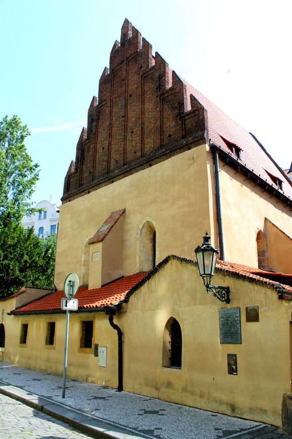 Praha Staronová synagoga golem co navštívit a vidět