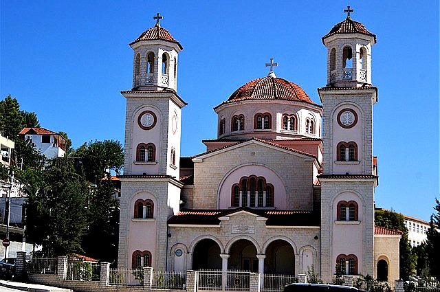 Albánie Berat katedrála sv. Dimitrije  co navštívit a vidět