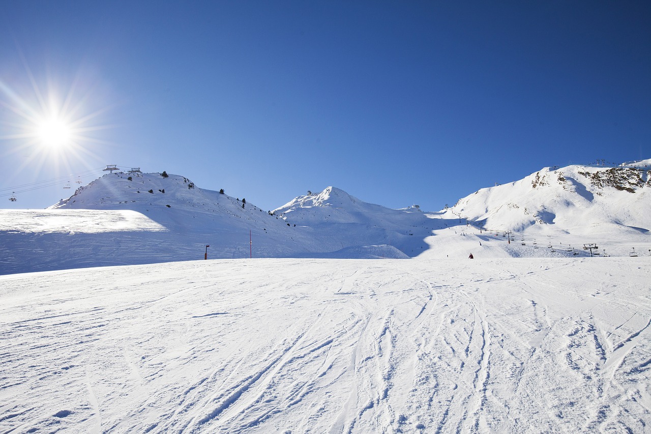 lyžování Andorra