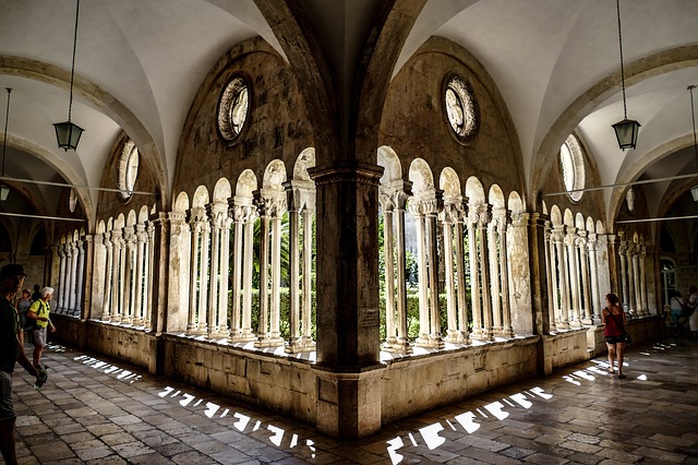 Dubrovník františkánský klášter co navštívit a vidět v Chorvatsku