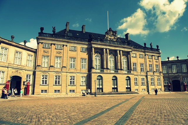 Kodaň Amalienborg