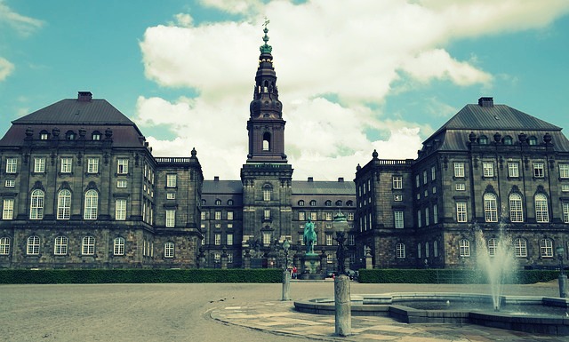 Kodaň zámek Christiansborg