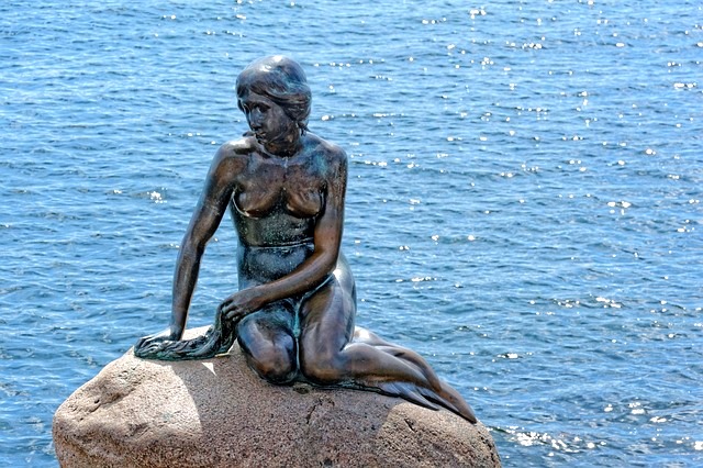 Kodaň Malá mořská víla
