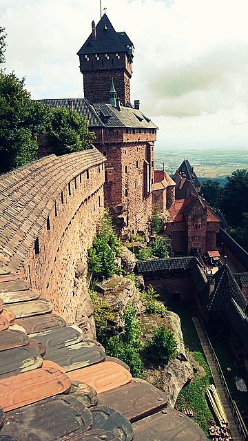 Alsasko hrad Koenigsbourg co navštívit a vidět