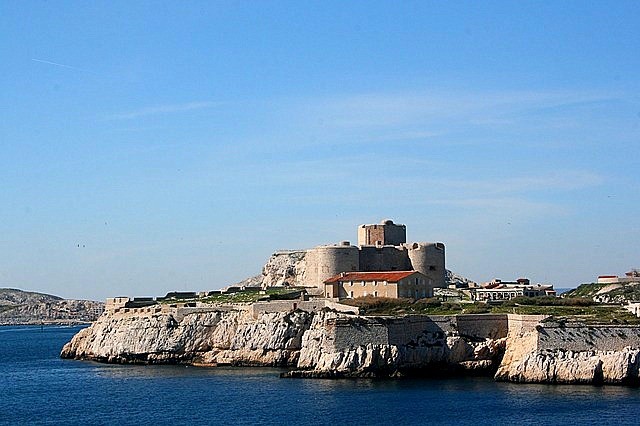 Marseille pevnost Chateau d´If