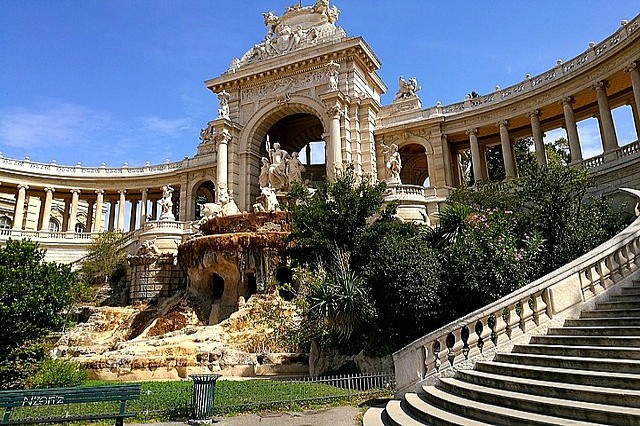 Marseille Palác Longchamp