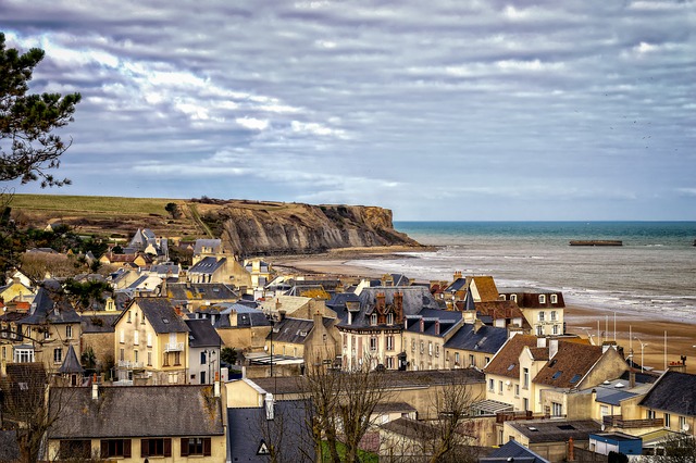 Normandie vylodění v Normandii arromanches co navštívit a vidět