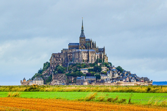 Normandie Mont Saint Michel co navštívit a vidět ve Francii