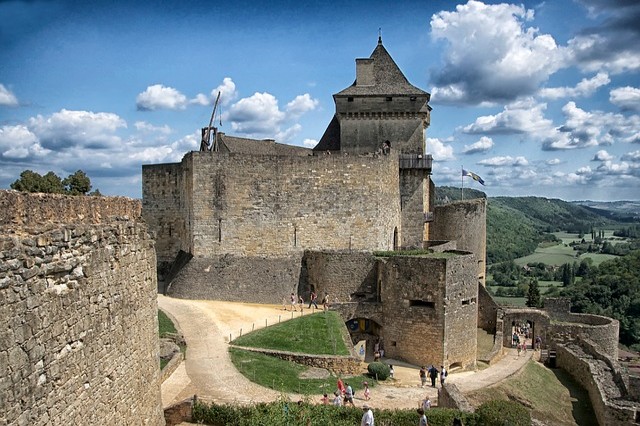 Chateau de Castelnaud co navštívit a vidět ve Francii