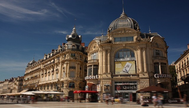 montpellier place de la Comédie co navštívit a vidět ve Francii