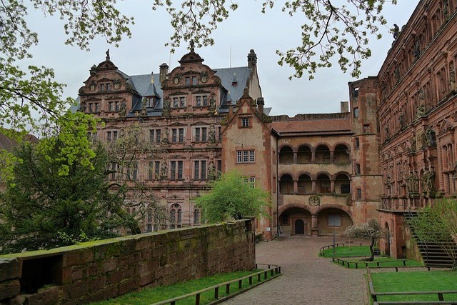 Co navštívit a vidět v Heidelbergu, hrad