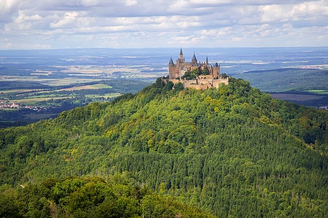 co navštívit a vidět v Bádensku-Württembersku, hrad Hohenzollern