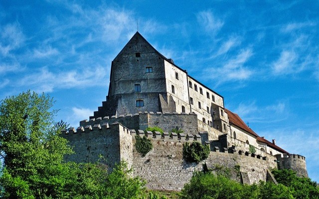 Německo hrad Burghausen co navštívit a vidět