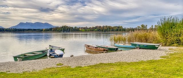 Německo jezero Chiemsee co navštívit a vidět