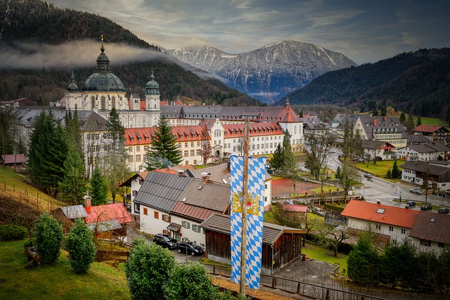Německo  klášter Ettal co navštívit a vidět