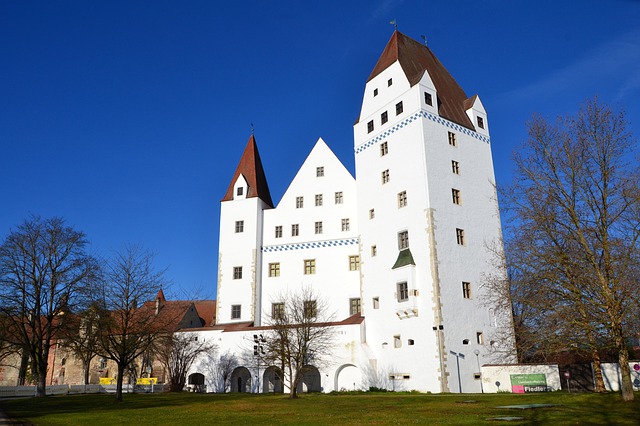 Německo Ingolstadt zámek co navštívit a vidět