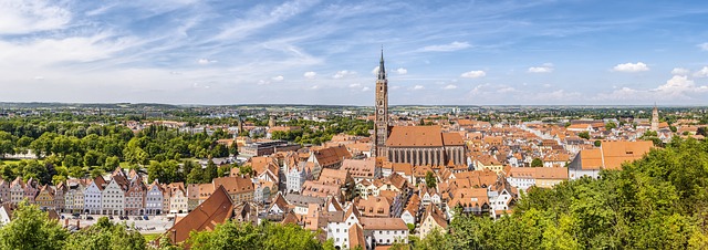 Německo Landshut co navštívit a vidět