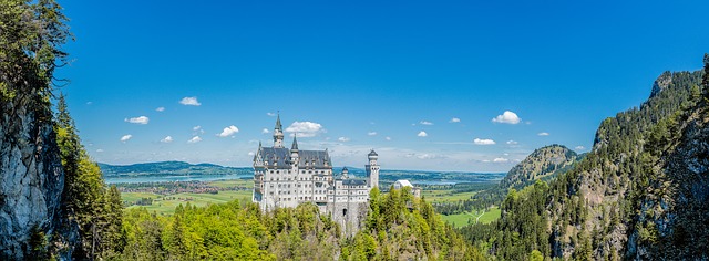 Německo zámek Neuschwanstein co navštívit a vidět