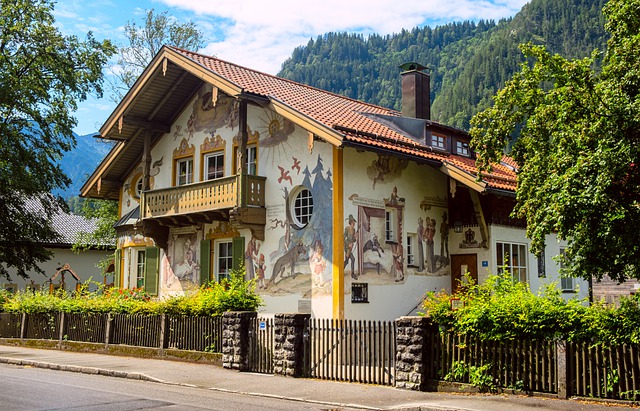 Německo Oberammergau co navštívit a vidět