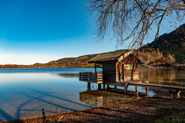 Německo jezero Schliersee  co navštívit a vidět