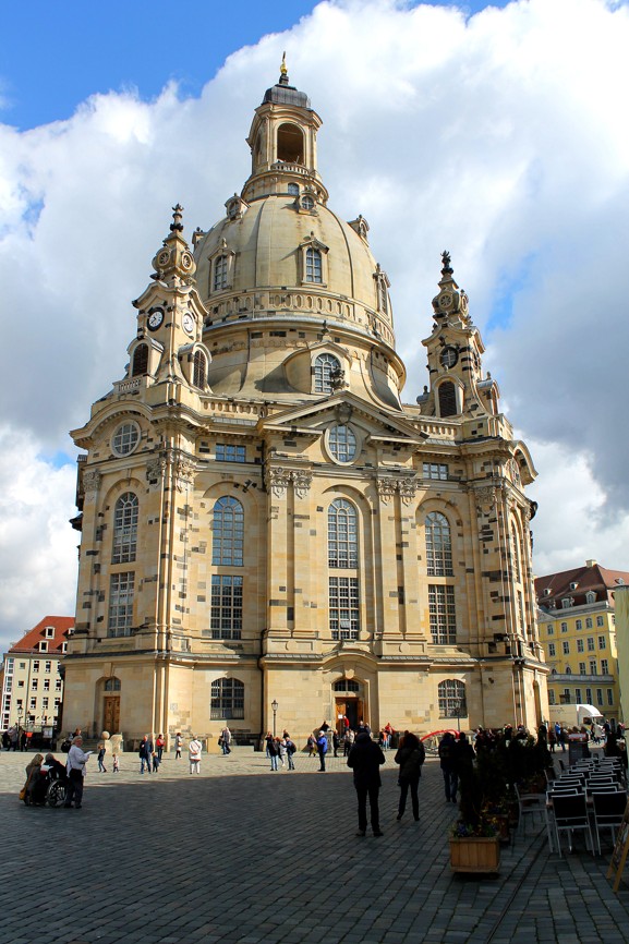 Drážďany Frauenkirche co navštívit a vidět, turistické atrakce, průvodce Drážďany