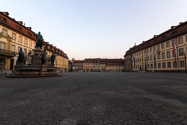 Německo Bamberk náměstí Maxplatz co navštívit a vidět, průvodce