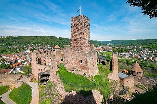 Německo hrad a město Wertheim co navštívit a vidět, průvodce