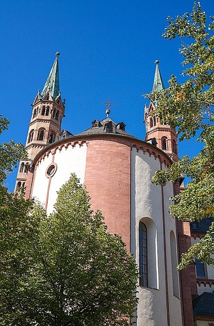 Německo Würzburg katedrála co navštívit a vidět, průvodce