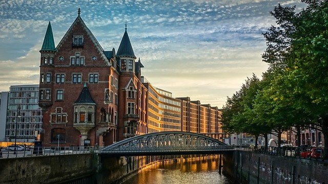 Co navštívit a vidět v Hamburku Vodní zámek Cesty po světě