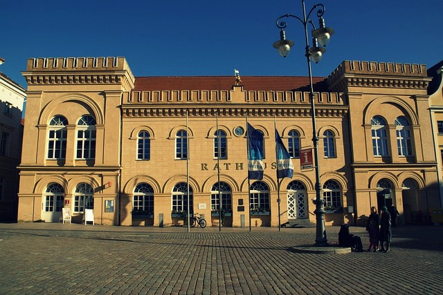 Meklenbursko Přední Pomořansko Schwerin Radnice co navštívit a vidět Cesty po světě