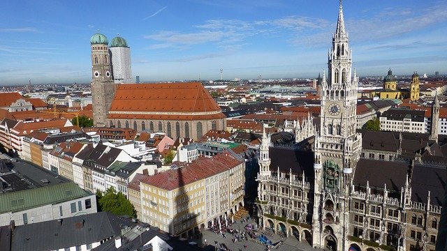 Mnichov Marienplatz co navštívit a vidět, turistické atrakce, průvodce Mnichov