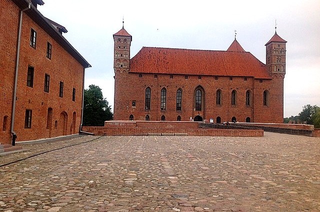 Polsko Lidzbark Warmiński hrad