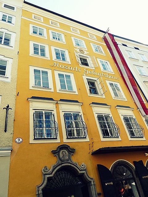 Salcburk, Mozartův rodný dům, co navštívit a vidět