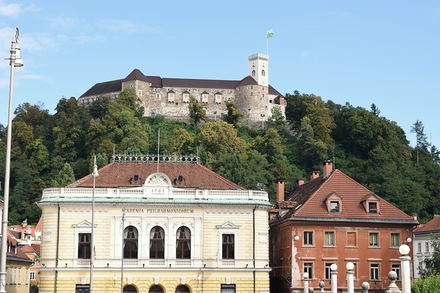 Slovinsko, Lublaň, Lublaňský hrad, co navštívit a vidět v Lublani