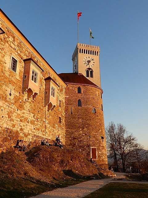 Slovinsko, Lublaň, Lublaňský hrad, co navštívit a vidět v Lublani